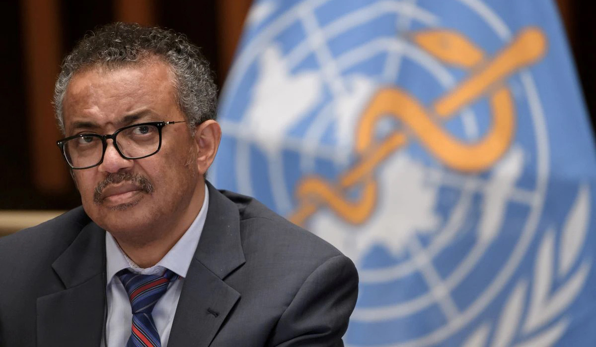 WHO Director-General Tedros Adhanom Ghebreyesus